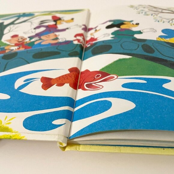 Vtg 1978 Disney Henny Penny and the Big Bad Wolf Wonderful World of Reading - Picture 9 of 16